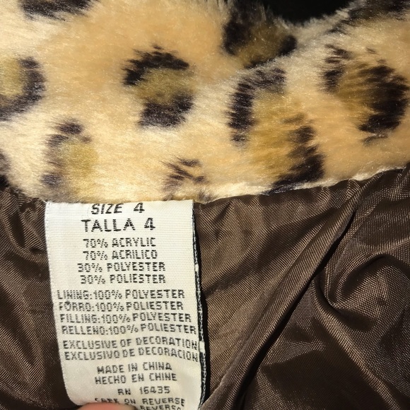 Leopard coat 🐆 that would keep your baby warm😊 - Picture 3 of 3